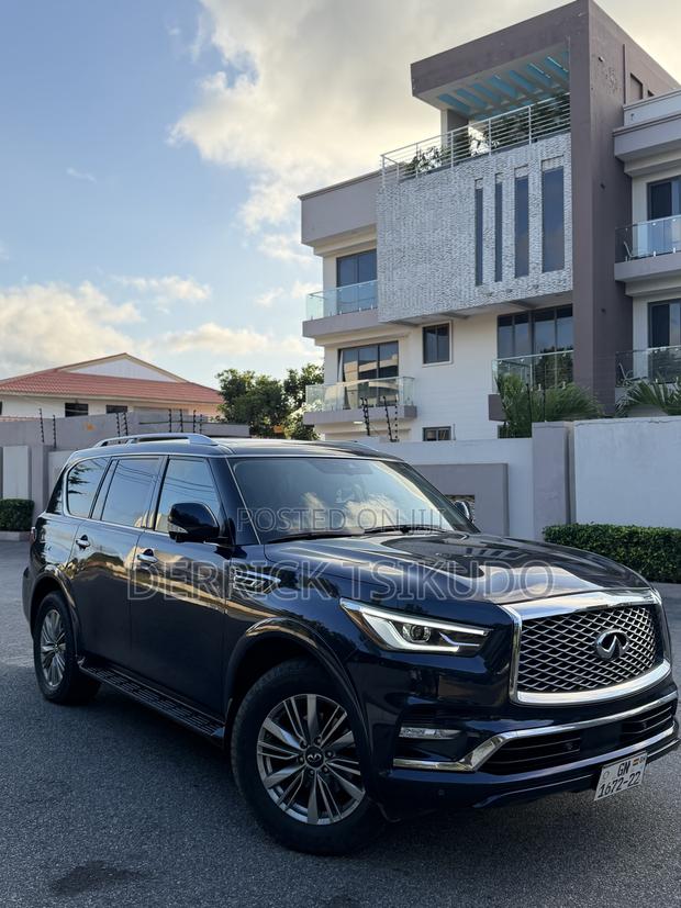 Infiniti QX80 Luxe 2021 Blue