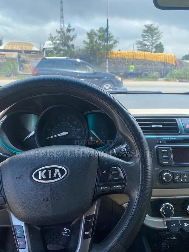 Kia Rio EX 4dr Sedan (1.6L 4cyl 6A) 2012 Red