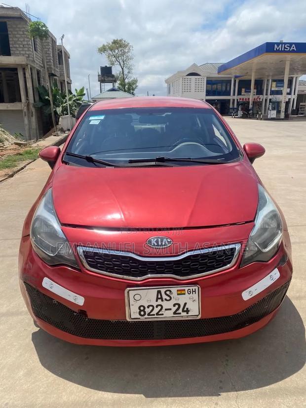 Kia Rio EX 4dr Sedan (1.6L 4cyl 6A) 2012 Red