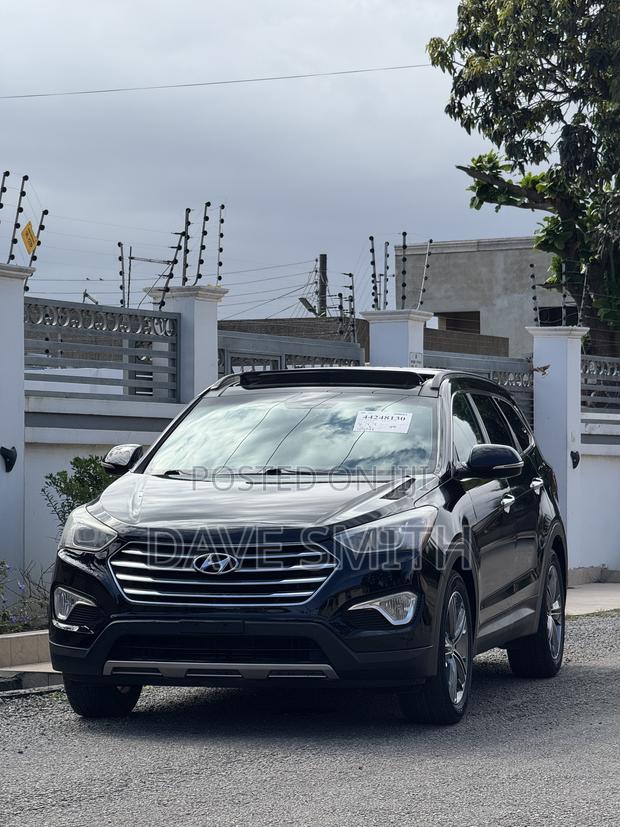 Hyundai Santa Fe Limited Ultimate AWD 2017 Black