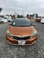 Kia Forte EX Sedan 2015 Orange for sale