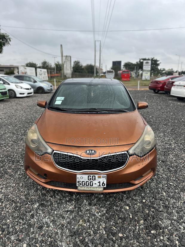 Kia Forte EX Sedan 2015 Orange