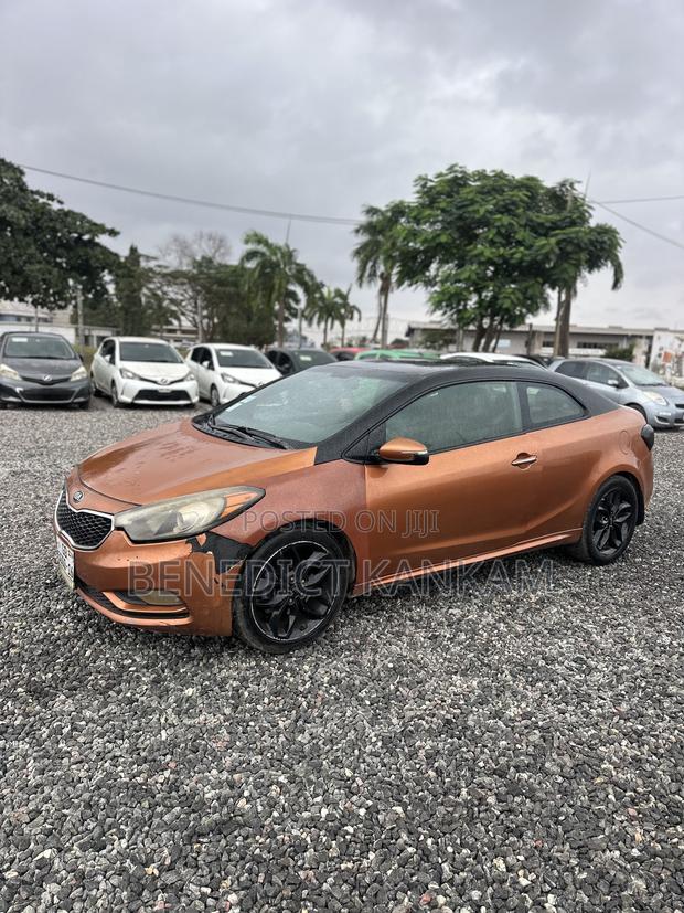 Kia Forte EX Sedan 2015 Orange