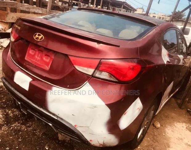 Hyundai Elantra 2013 Red