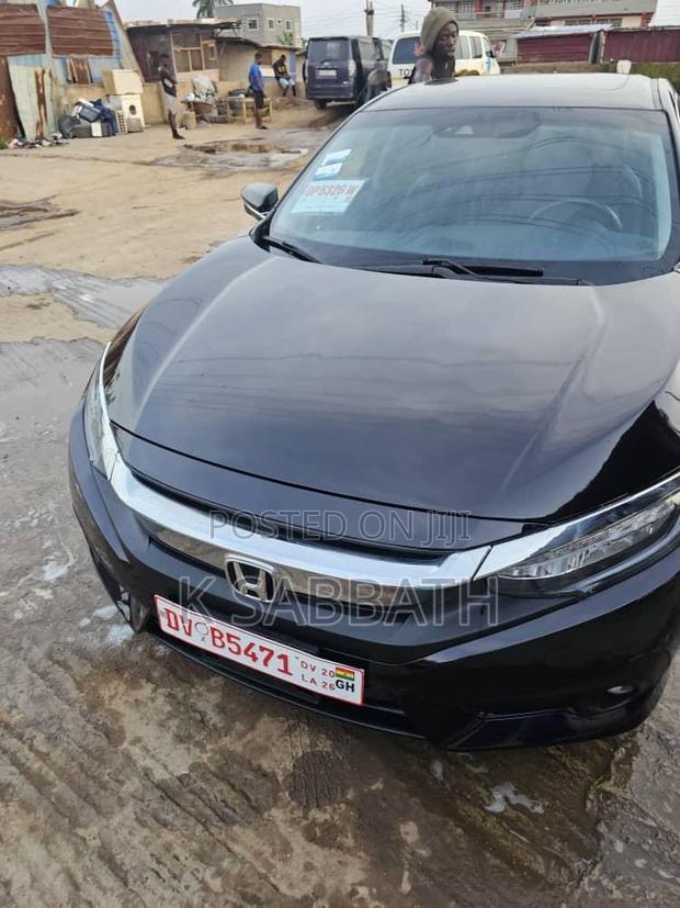 Honda Civic Touring Sedan 2018 Black