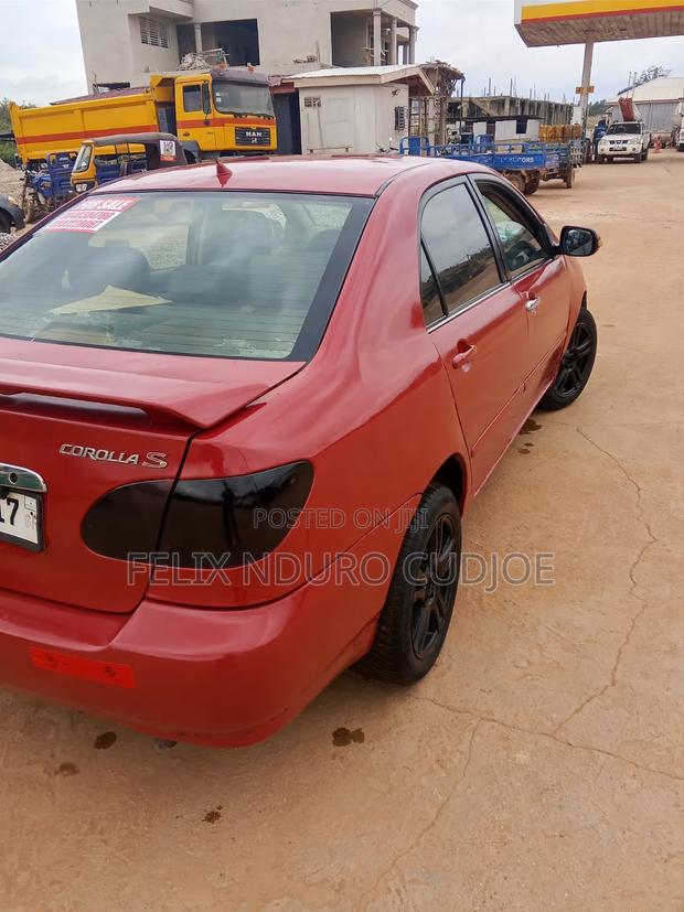 Toyota Corolla 2008 Red