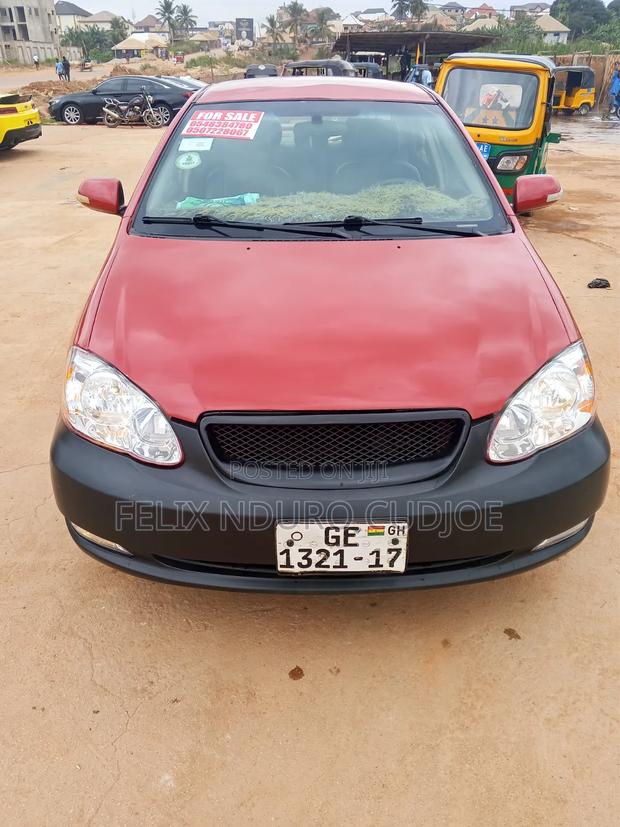 Toyota Corolla 2008 Red