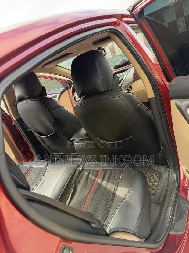 Hyundai Elantra Limited 2012 Red