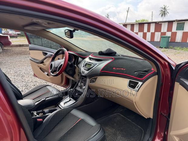Hyundai Elantra Limited 2012 Red