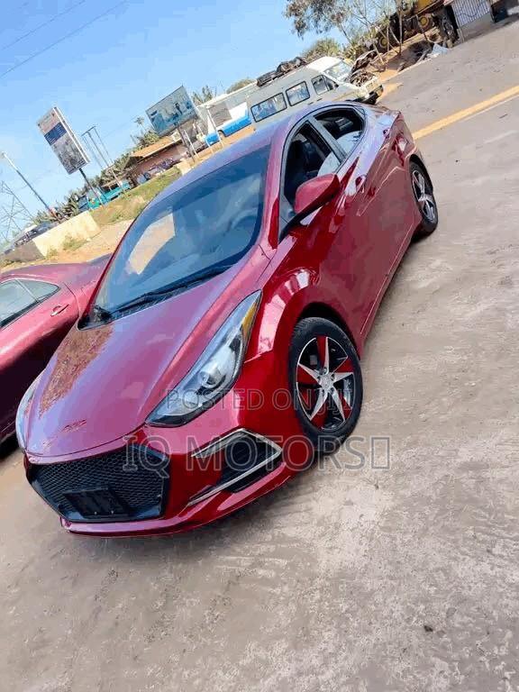 Hyundai Elantra GLS Sedan FWD (1.8L 4cyl 6M) 2013 Red