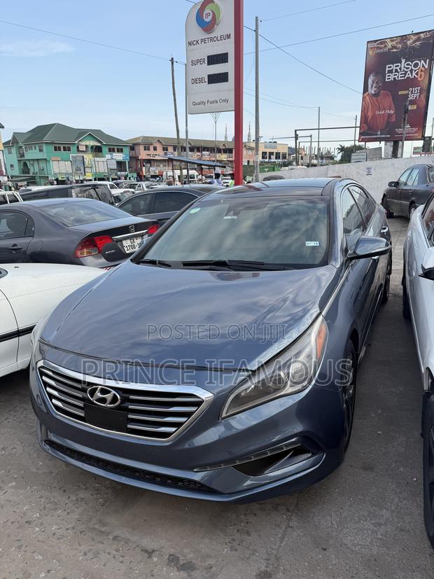Hyundai Sonata Limited 2.0T Seban (2.0L 4cyl 6A) 2017 Blue