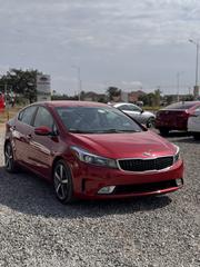 Kia Forte EX Sedan 2017 Red for sale