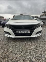 Honda Accord Sport (2.0L 4cyl Turbo 10A) 2019 White for sale