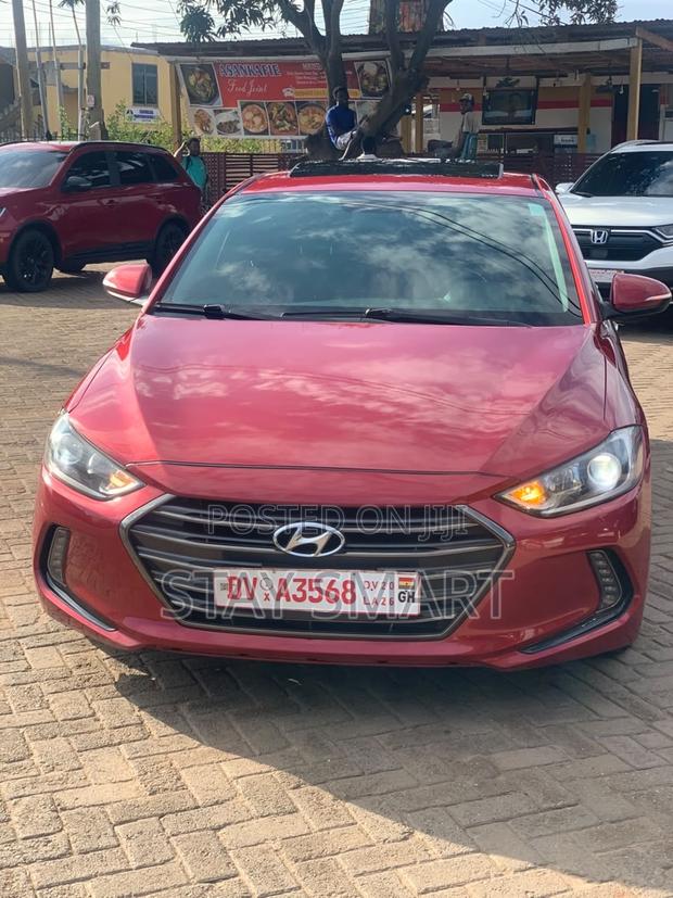 Hyundai Elantra Limited 2018 Red