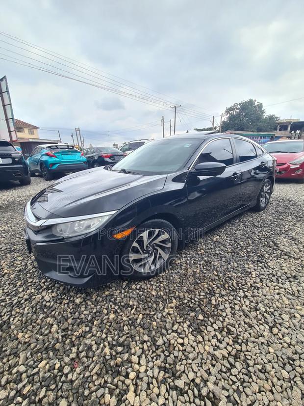 Honda Civic EX Sedan 2018 Black