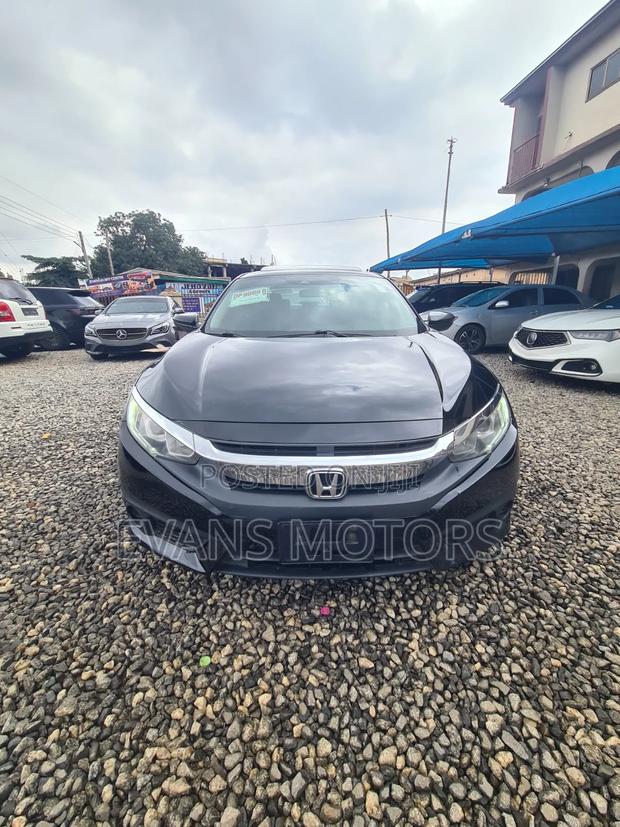 Honda Civic EX Sedan 2018 Black