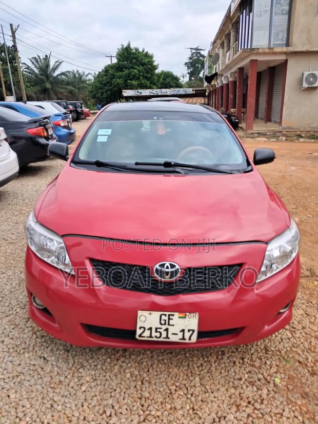 Toyota Corolla 2010 Red