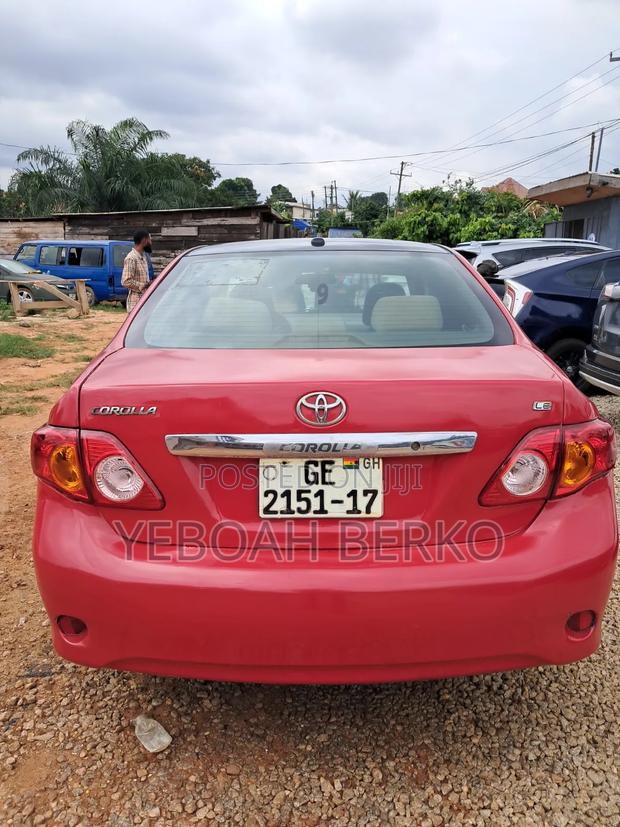 Toyota Corolla 2010 Red