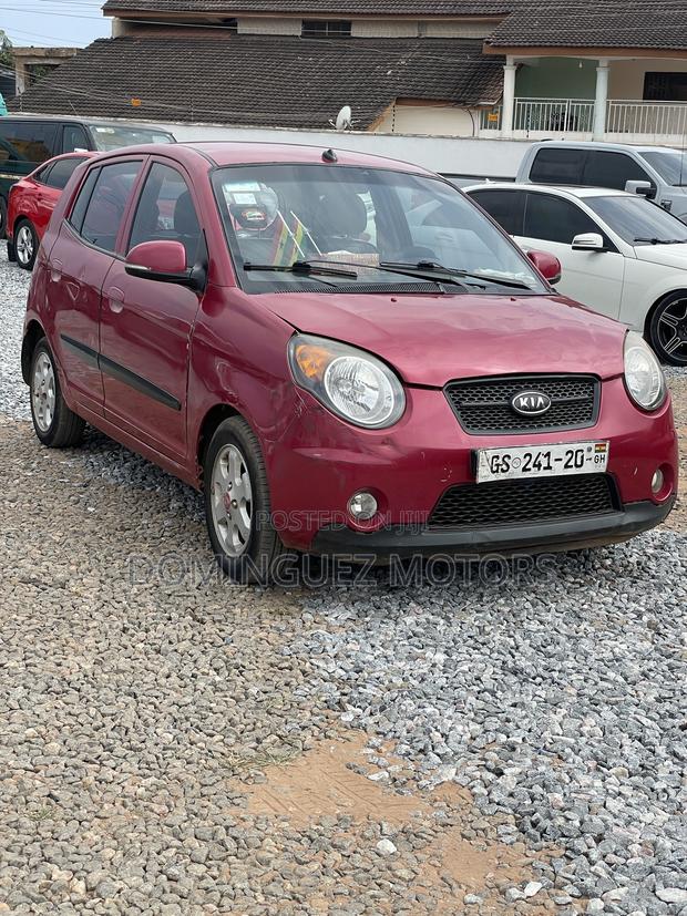 Kia Morning 2010 Red