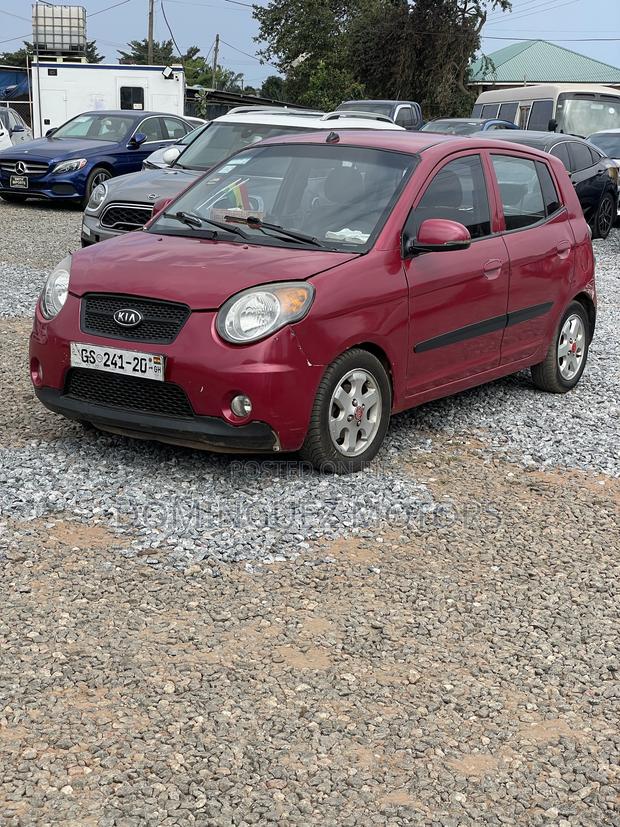 Kia Morning 2010 Red