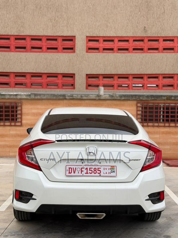 Honda Civic Sport Sedan 2020 White