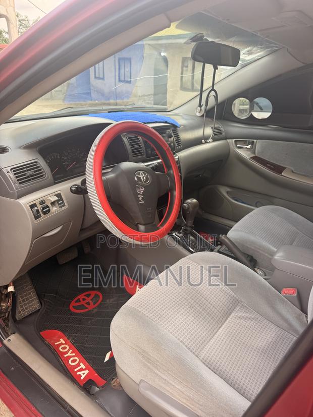 Toyota Corolla 2008 Red