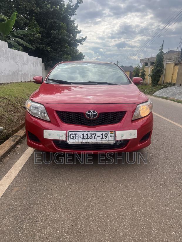 Toyota Corolla 2009 Red