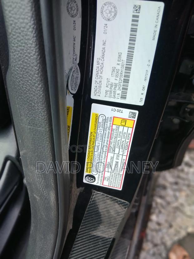 Honda Civic Sport Touring CVT 2024 Black