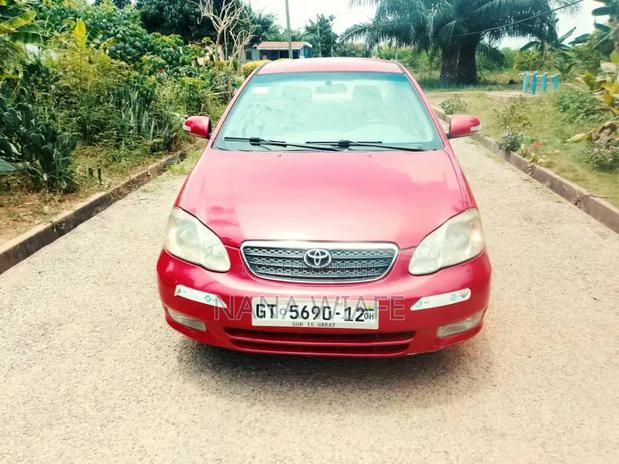 Toyota Corolla 2007 Red