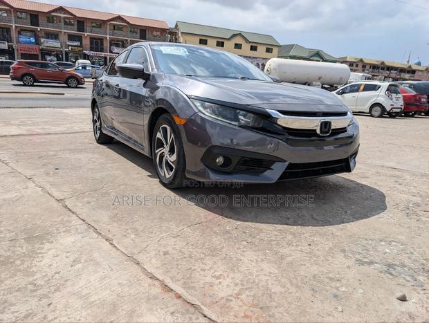 Honda Civic LX Sedan 2018 Gray