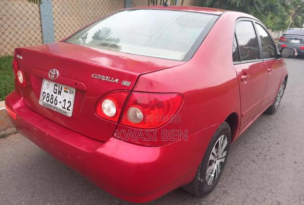 Toyota Corolla 2006 Red