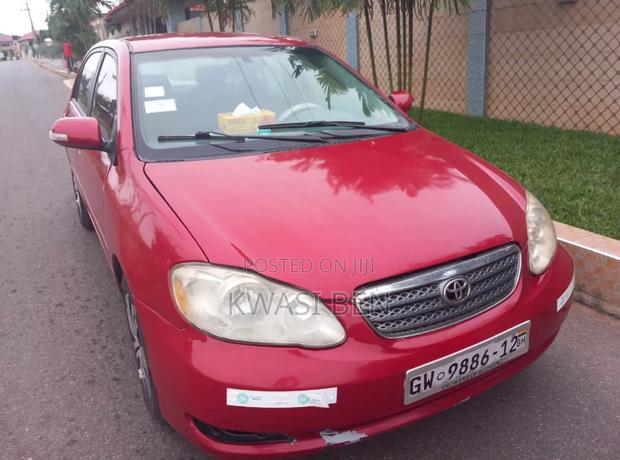 Toyota Corolla 2006 Red