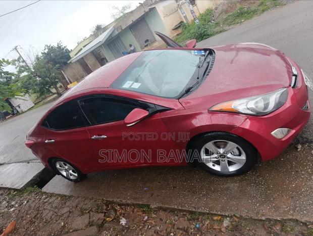 Hyundai Elantra 2013 Red