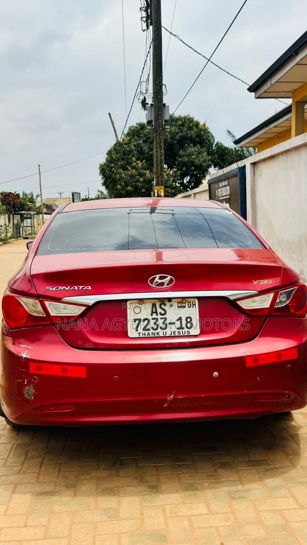 Hyundai Sonata SE 2.0T Sedan FWD (2.0L 4cyl 6A) 2013 Red