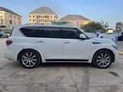 Infiniti QX80 2014 White for sale