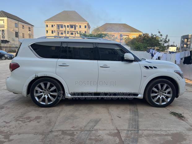 Infiniti QX80 2014 White