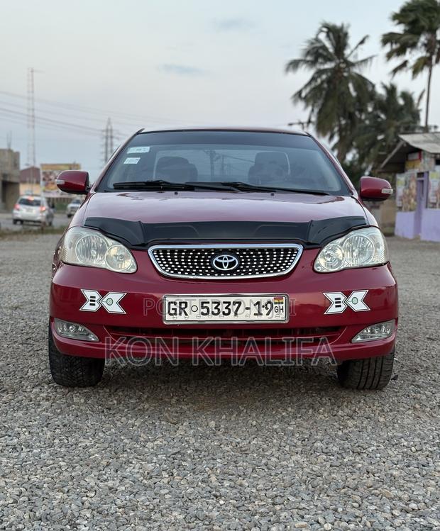 Toyota Corolla LE 2007 Red