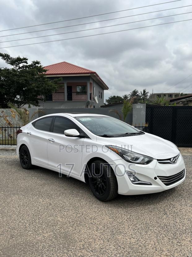 Hyundai Elantra Sport 4dr Sedan (2.0L 4cyl 6A) 2014 White