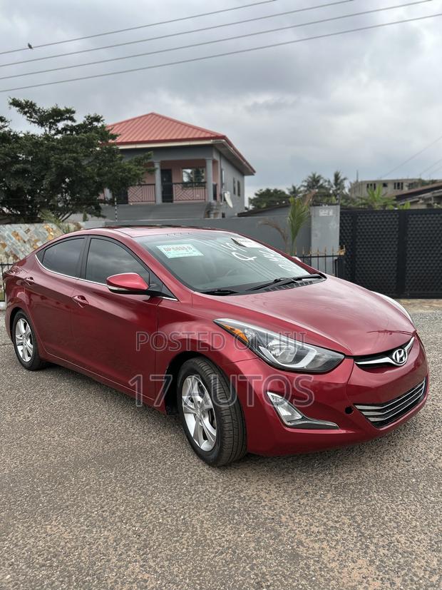 Hyundai Elantra SE 4dr Sedan (1.8L 4cyl 6A) 2015 Red