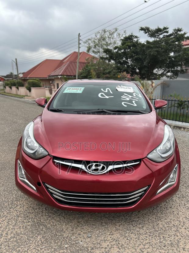 Hyundai Elantra SE 4dr Sedan (1.8L 4cyl 6A) 2015 Red