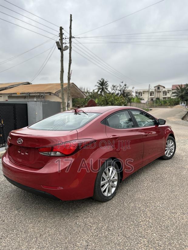 Hyundai Elantra Limited 4dr Sedan (1.8L 4cyl 6A) 2014 Red