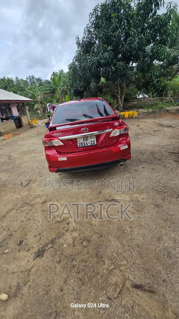 Toyota Corolla S 4dr Sedan (1.8L 4cyl 4A) 2012 Red