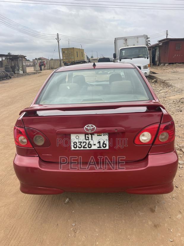 Toyota Corolla 2007 Red