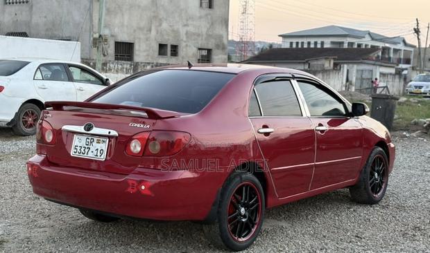 Toyota Corolla 2007 Red