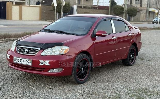 Toyota Corolla 2007 Red