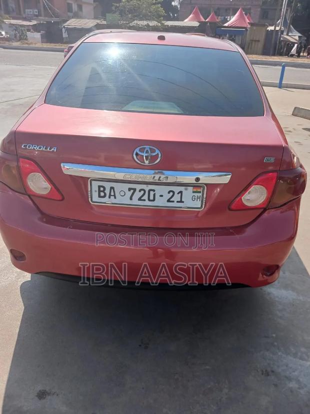 Toyota Corolla 2010 Red