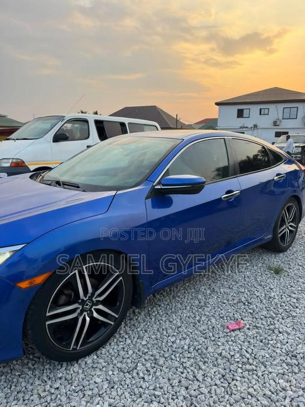 Honda Civic Touring Sedan 2018 Blue