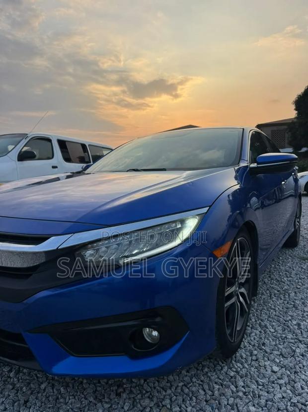 Honda Civic Touring Sedan 2018 Blue