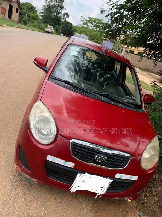 Kia Morning 2010 Red