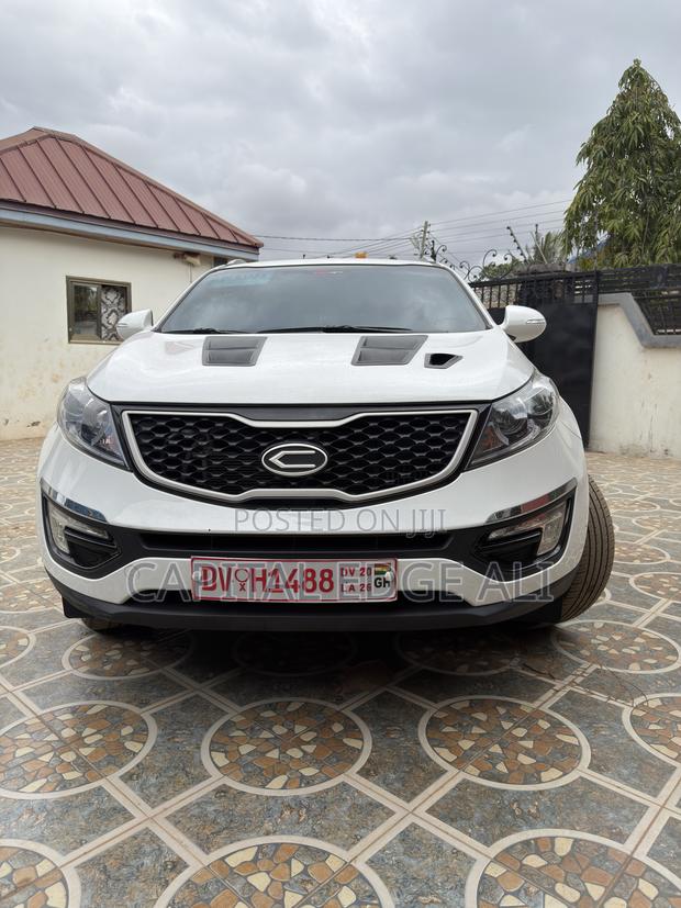 Kia Sportage SX 4dr SUV (2.0L 4cyl Turbo 6A) 2014 White